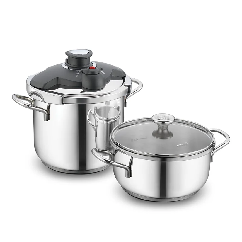 Korkmaz Alia 4 Pcs Pressure Cooker Set  A171