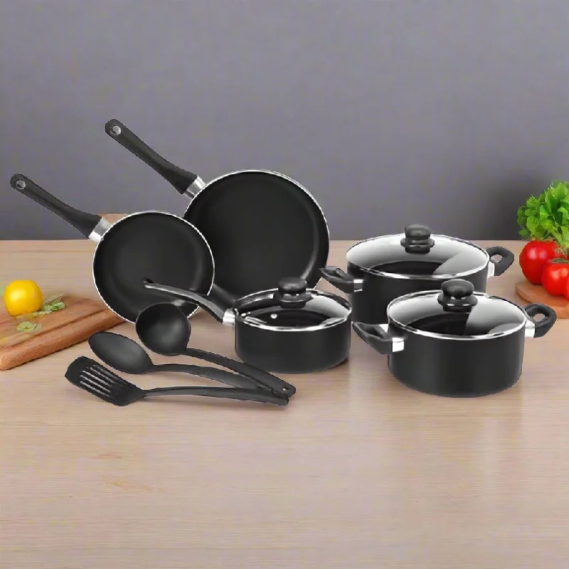 Linsan 26Pcs Aluminum Cookware Set