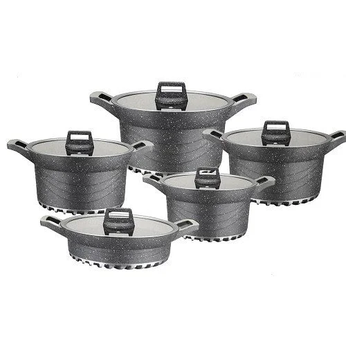 Linsan Die Cast Cookware Set-10 Pieces