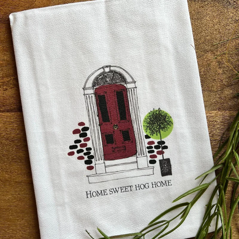 Mariasch Studios - Flour Sack Towel, Hog Home