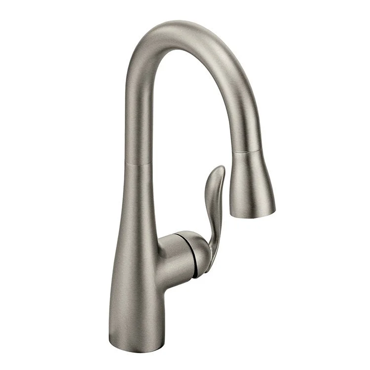 Arbor Single Handle High-Arc Pull Down Bar/Prep Faucet