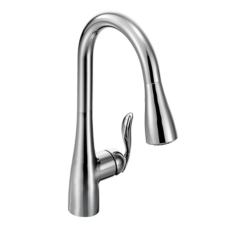 Arbor Single Handle High-Arc Pull Down Kitchen Faucet