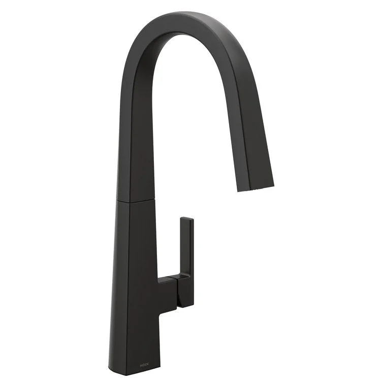 Kitchen Faucet Nio 1 Lever ADA Matte Black Pull Down