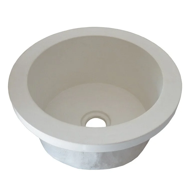 Malibu 14" Single Bowl NativeStone Round Bar/Prep Sink