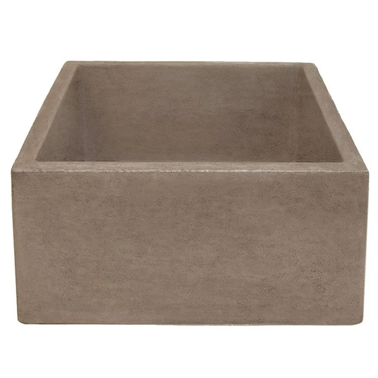 Ventana 15" Single Bowl NativeStone Square Bar/Prep Sink