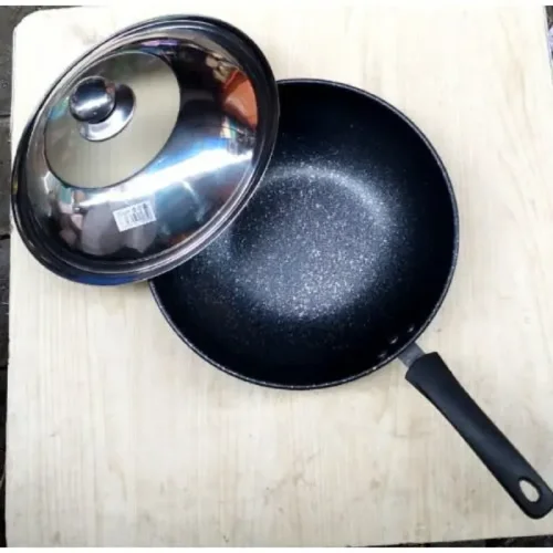 Non-stick Fry Pan With Cover - 32cm