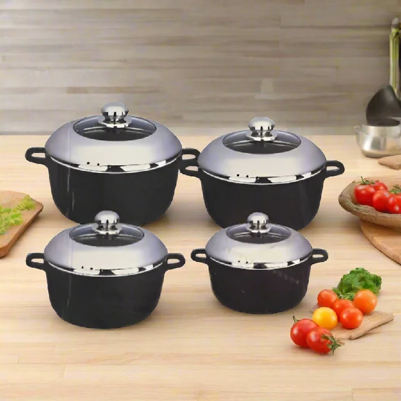 Prima Non-stick Aluminum Cookware Set - 8 Pieces