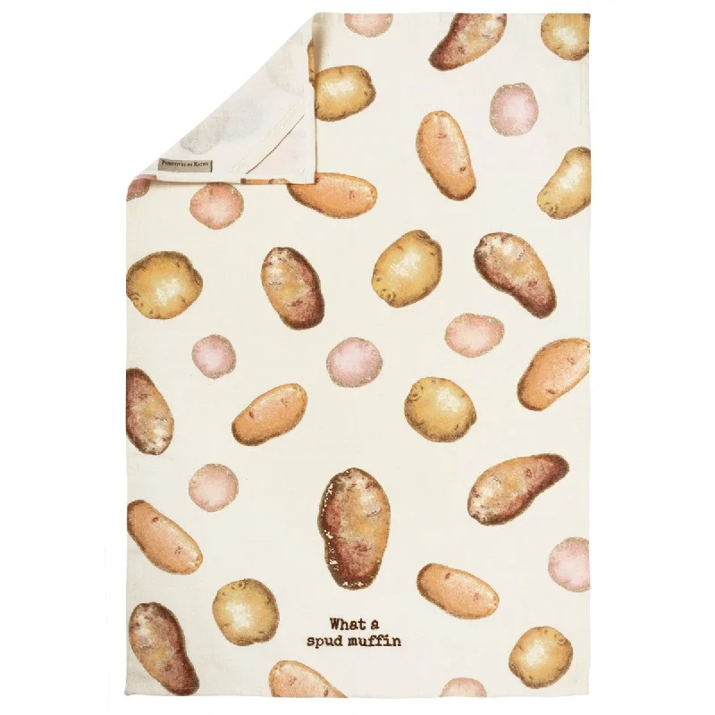 Primitives by Kathy - What A Spud Muffin Kitchen Towel