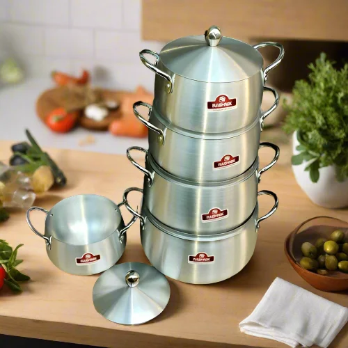 Rashnik 5 In 1 Cooking Aluminum Pot