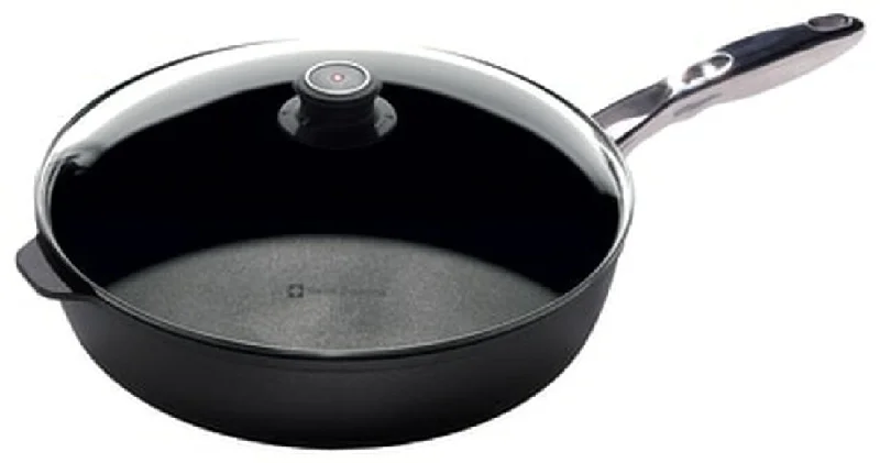 Swiss Diamond Induction Xd Nonstick Deep Saute Pan With Stainless Steel Handle & Lid - 32cm X 7.5cm 5.5l