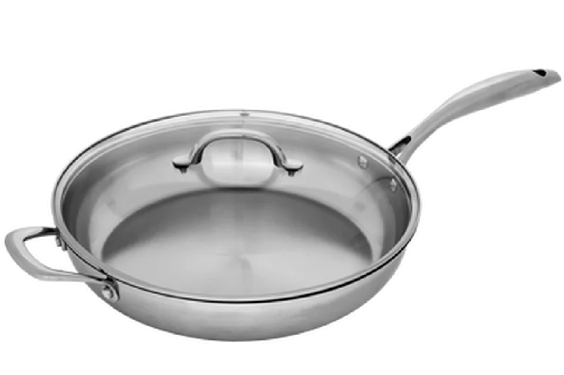 Swiss Diamond Premium Steel Induction 32cm Saute Pan W/ Lid