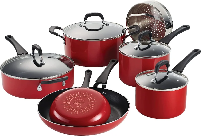 Tramontina 11-Piece Nonstick Porcelain Enamel Cookware Set